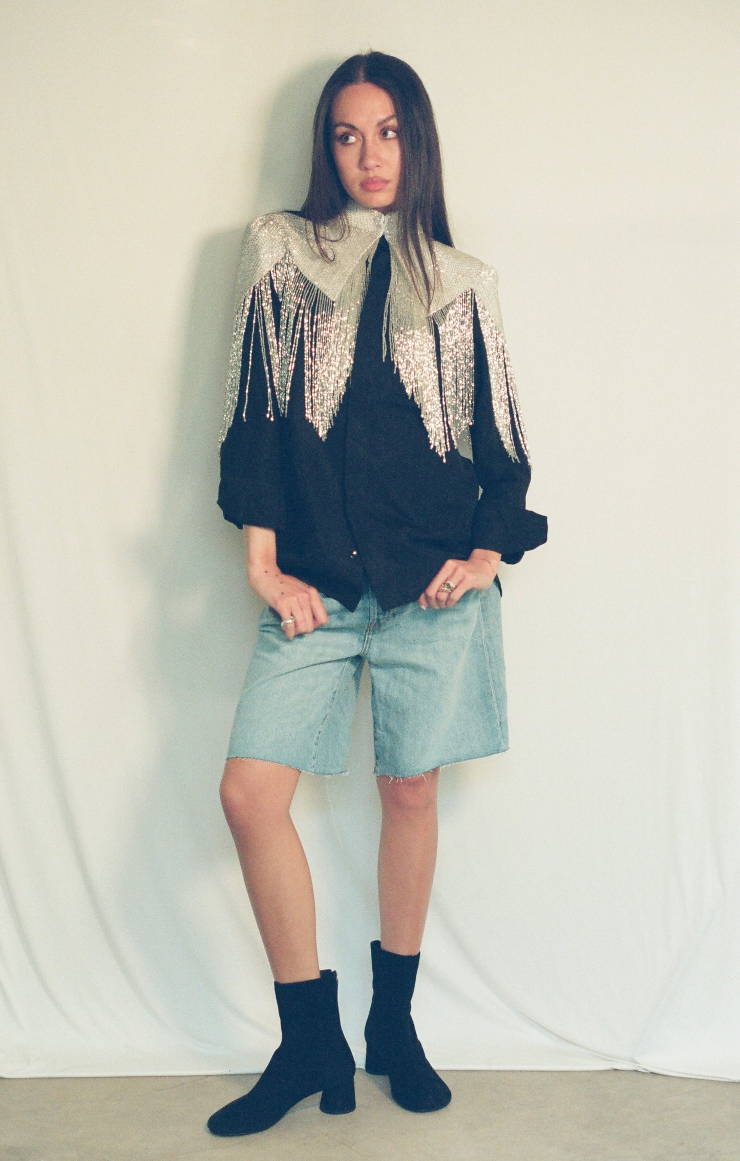 TWP BEADED BOLERO