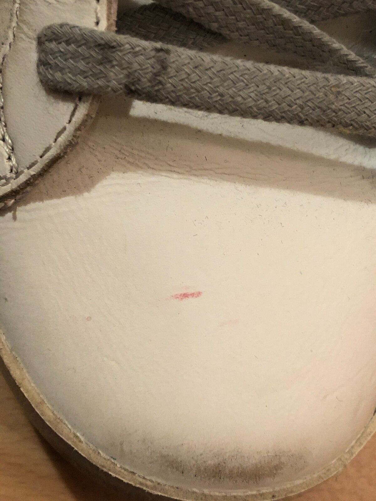 GOLDEN GOOSE Superstar White Sprayed Paint Pink Low Top Leather Women Sneaker 38