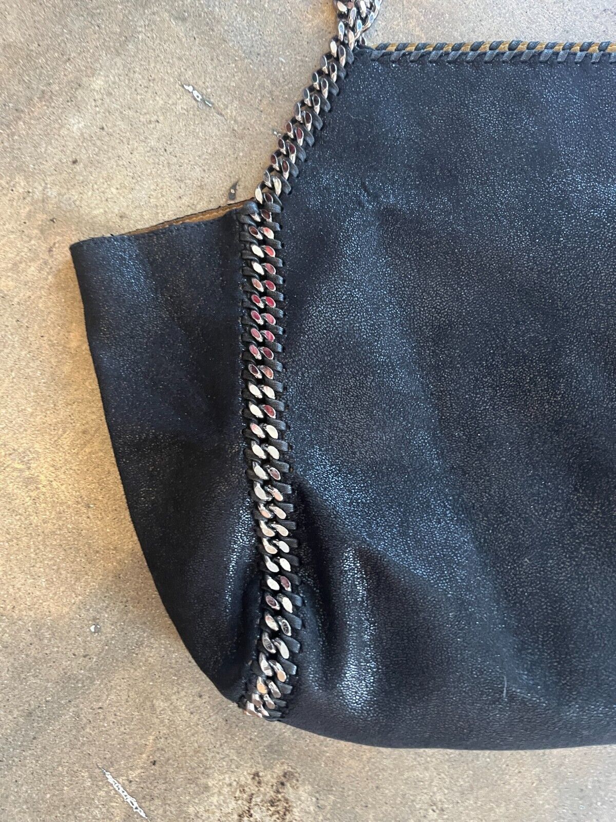 STELLA MCCARTNEY FALABELLA SHAGGY DEER TOTE BAG