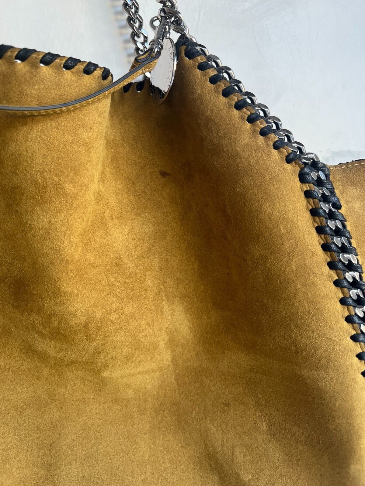 STELLA MCCARTNEY FALABELLA SHAGGY DEER TOTE BAG
