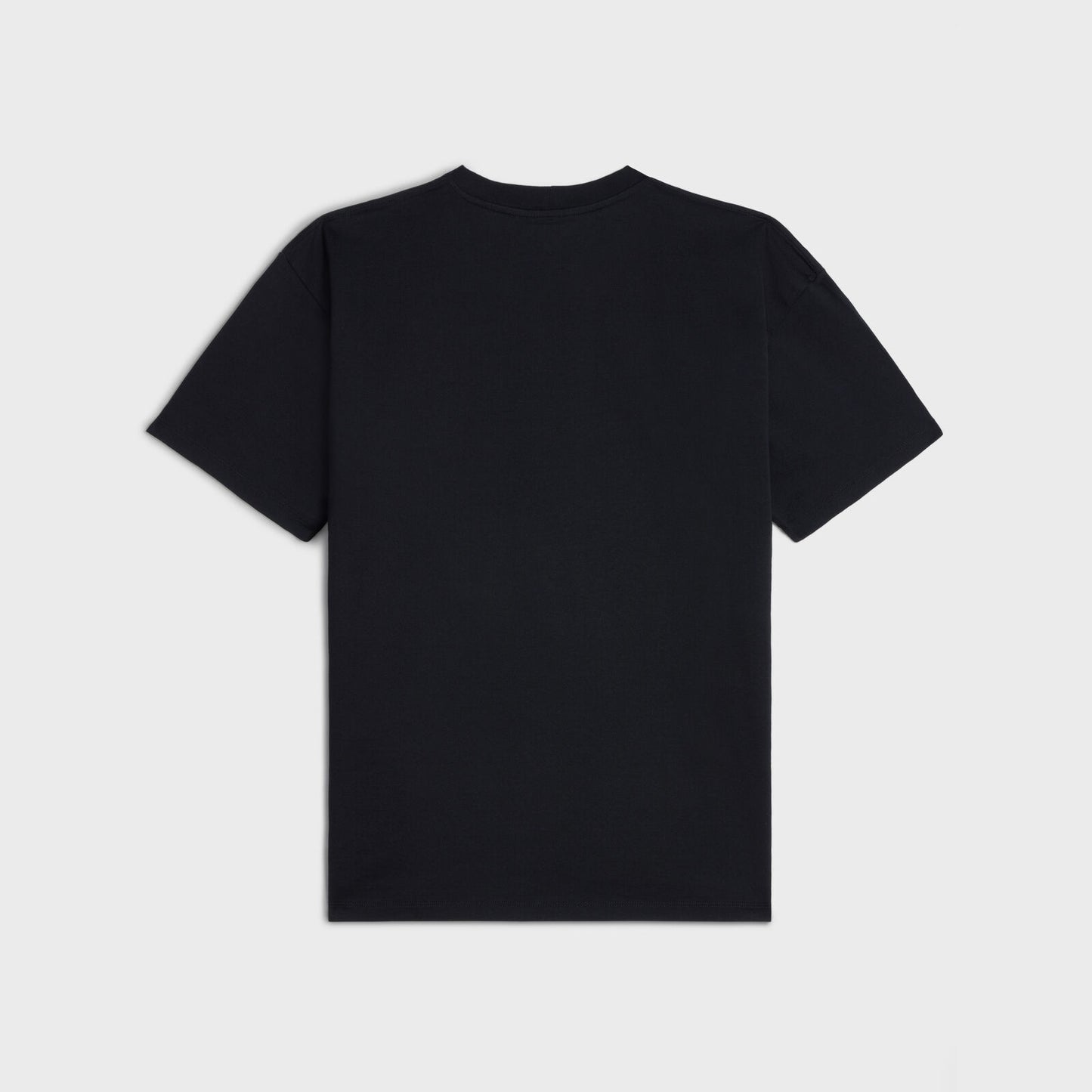CELINE NWT $600 Men's Black White Logo Cotton Short Sleeve Top Tee T Shirt XXL