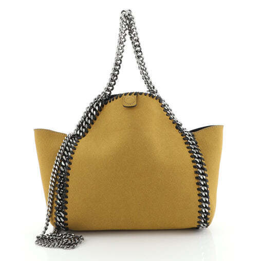 STELLA MCCARTNEY FALABELLA SHAGGY DEER TOTE BAG