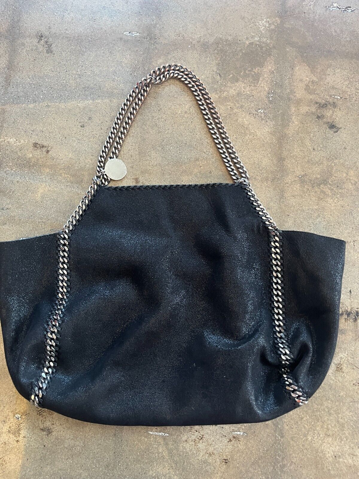 STELLA MCCARTNEY FALABELLA SHAGGY DEER TOTE BAG