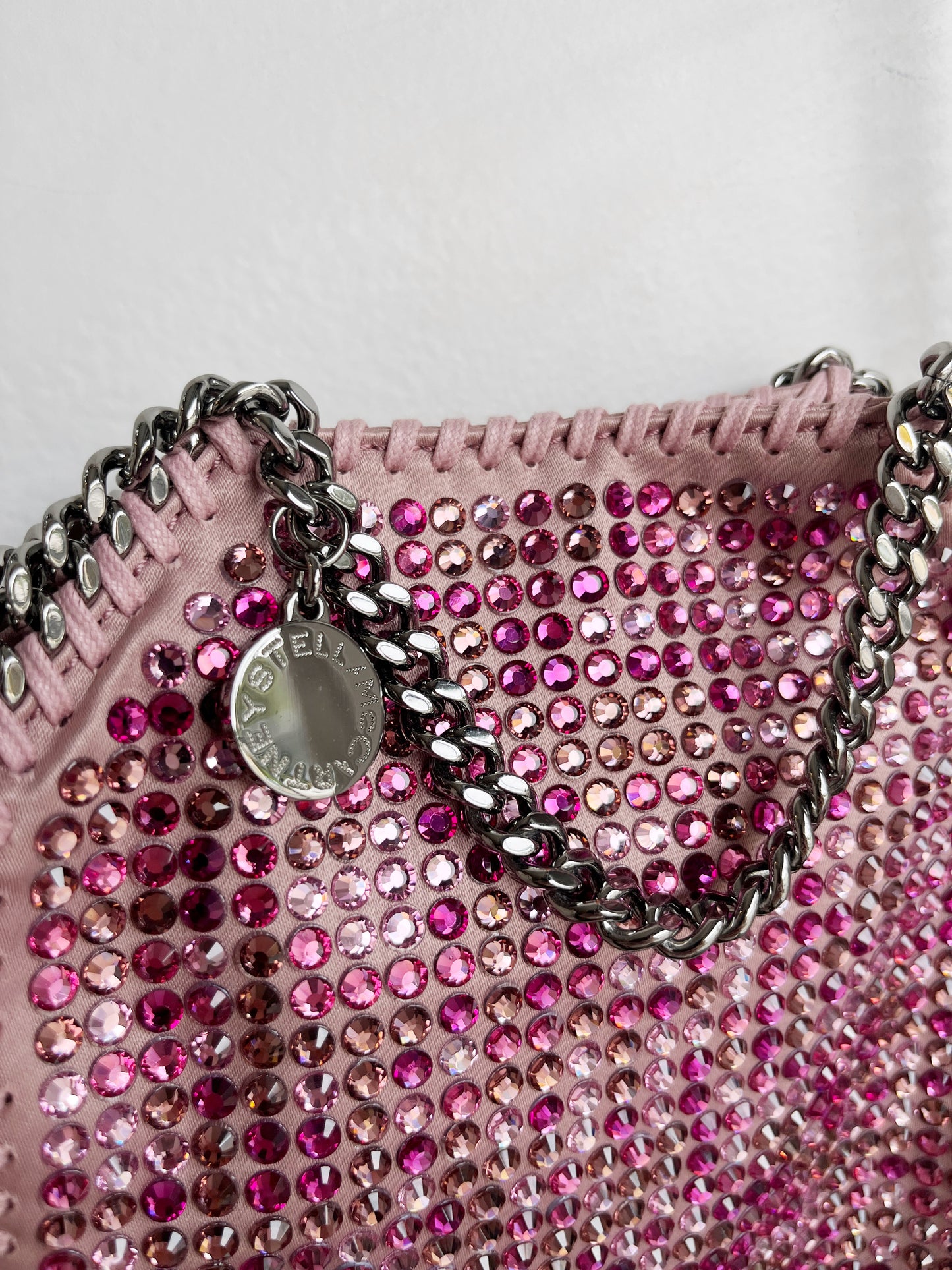 FALABELLA TINY CRSYTAL TOTE BAG W/ TAGS