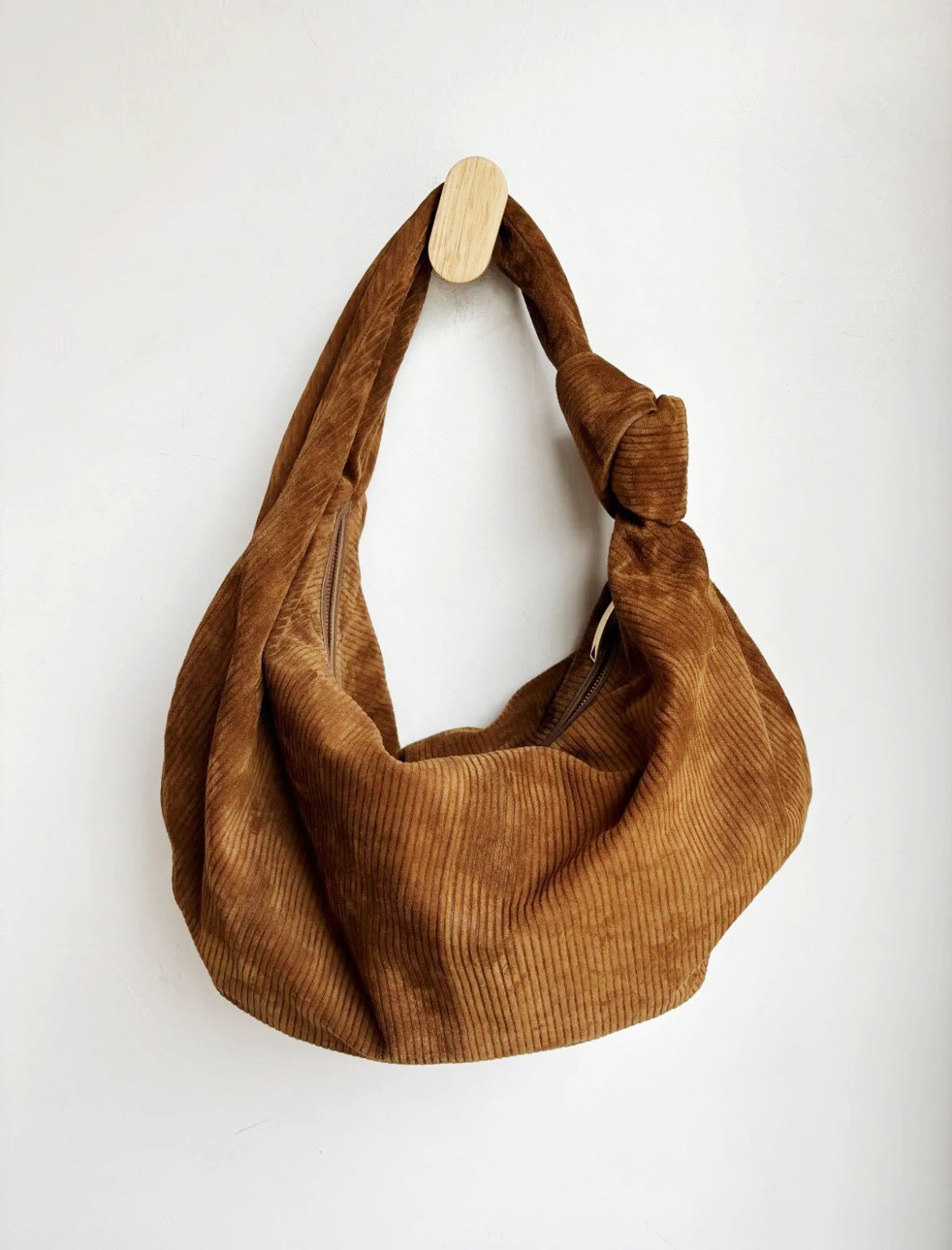 JODIE CORDUROY JACOBEAN BROWN BAG