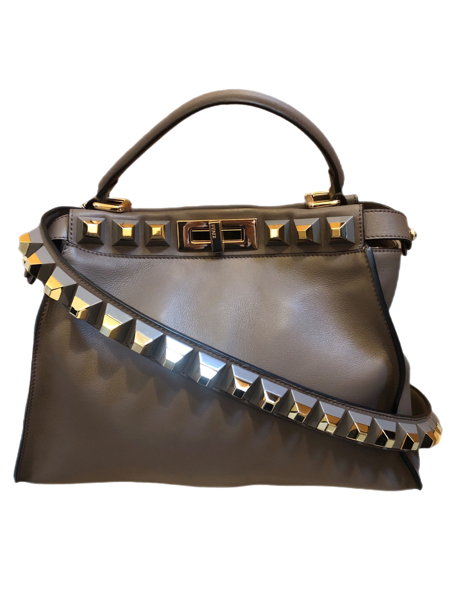 2WAY PEEKABOO STUD PURSE