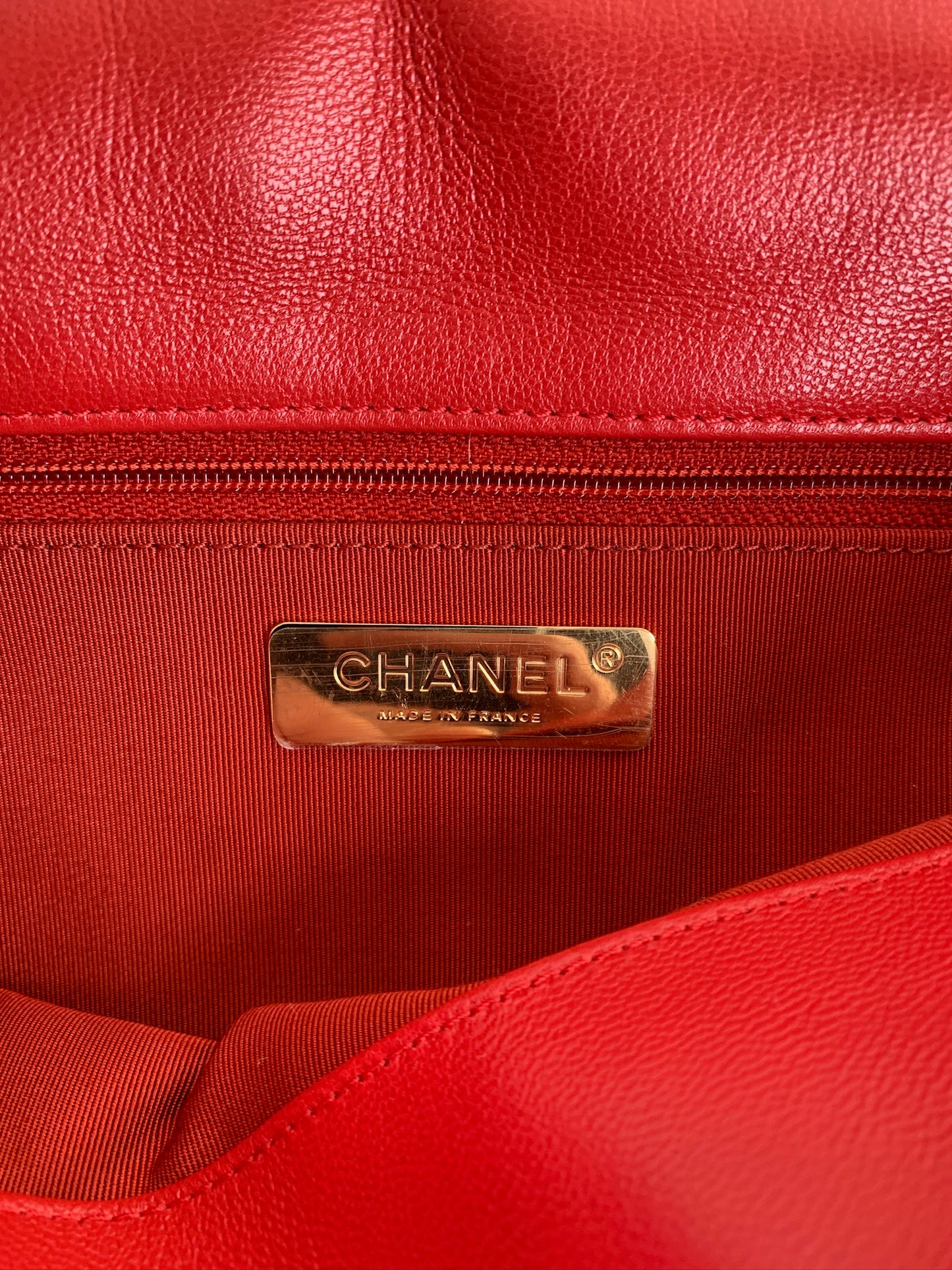 CHANEL 19 CORAL FLAP BAG W/ TAGS