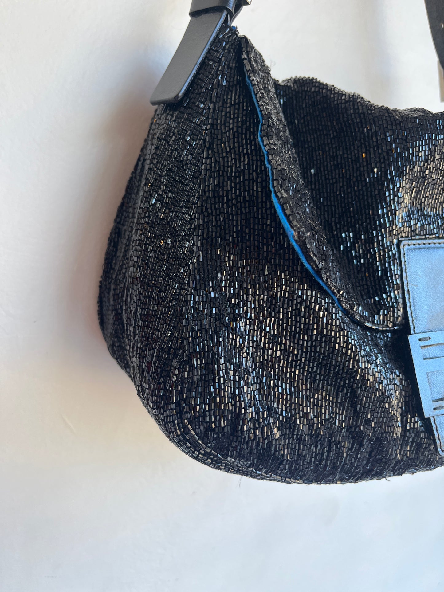 MAMMA BAGUETTE BEADED PURSE