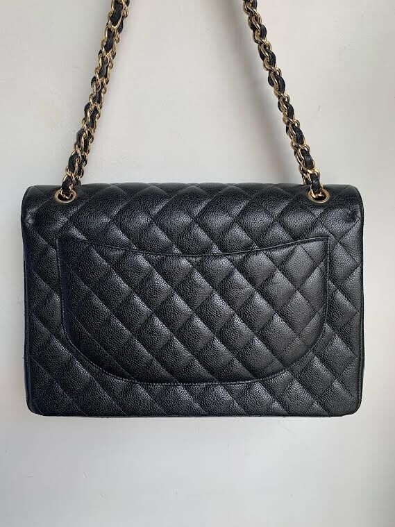MAXI JUMBO DOUBLE FLAP PURSE