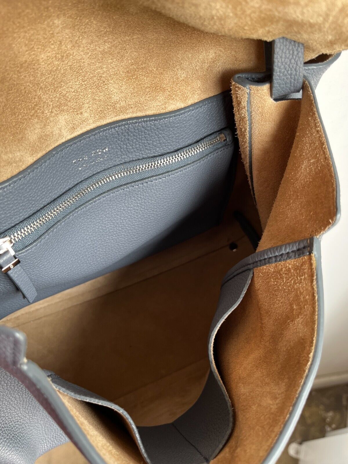 CHROME BLUE SIDEKICK PURSE