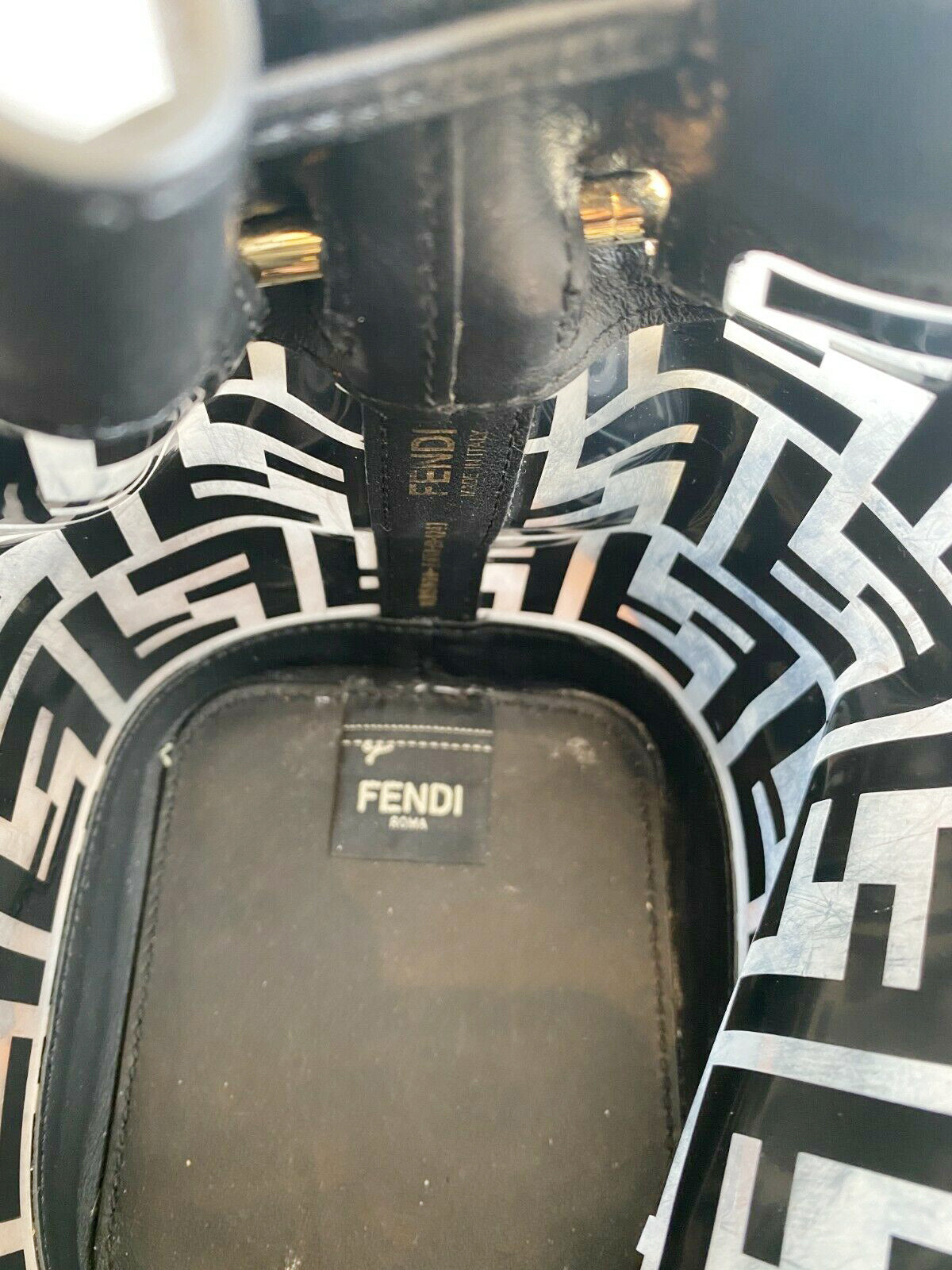 MINI MON TRESOR PVC BUCKET BAG