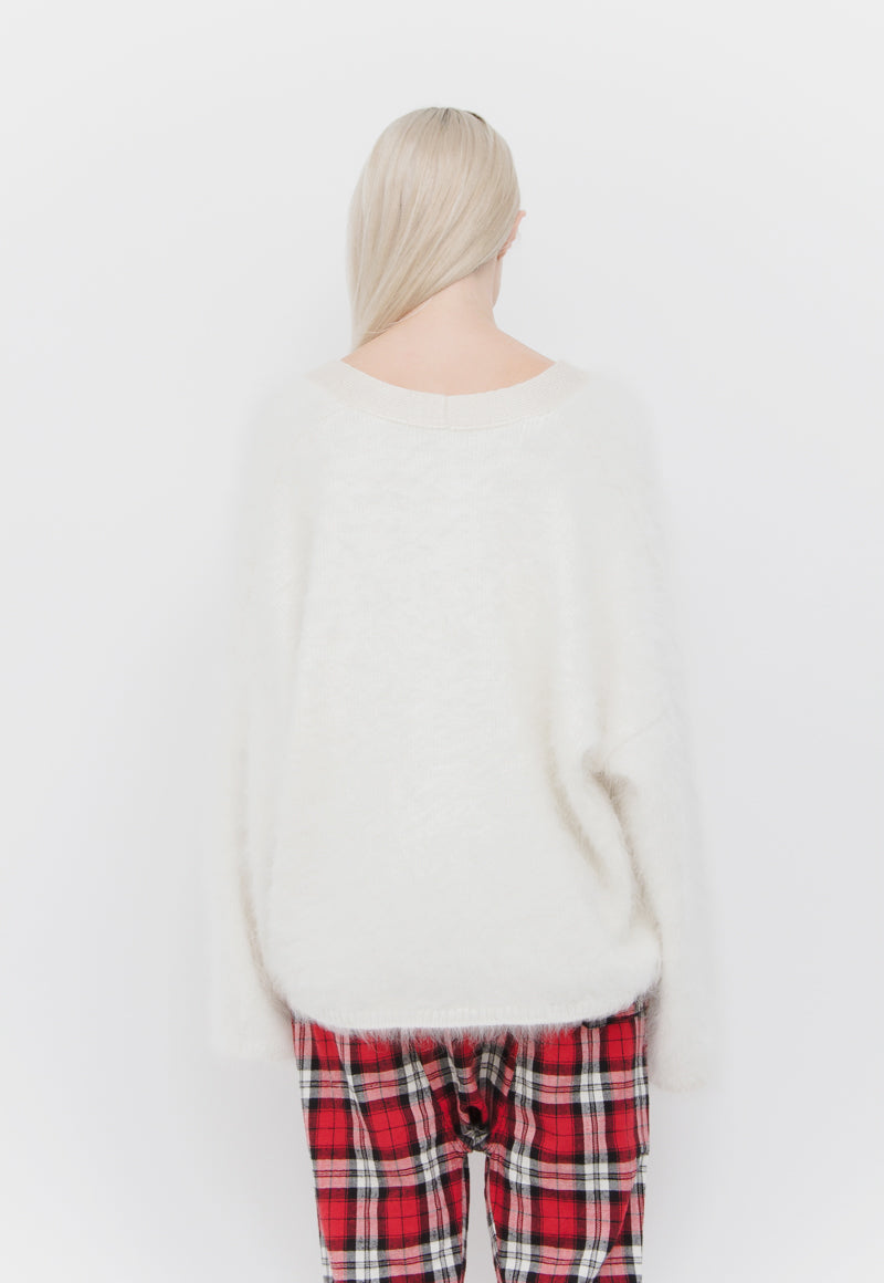 ANGORA & WOOL SWEATER