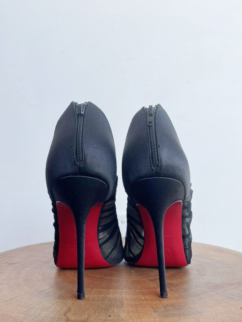 TULLE BOOTIE STILETTO