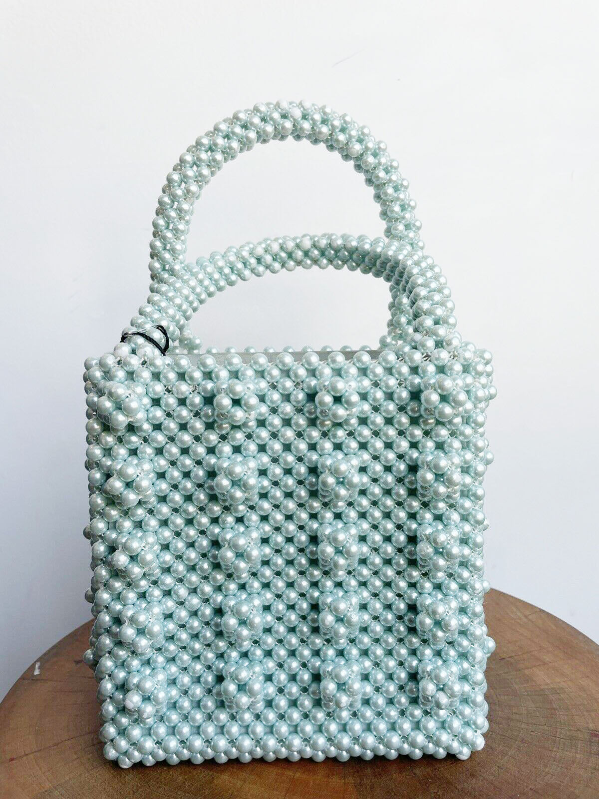 ANTONIA MINT PEARL BAG