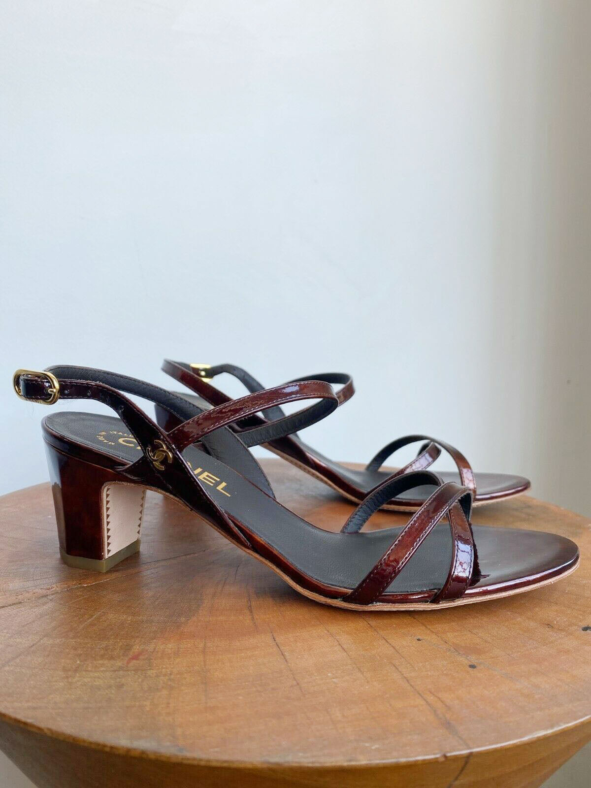 VINTAGE TORTOISESHELL SANDALS