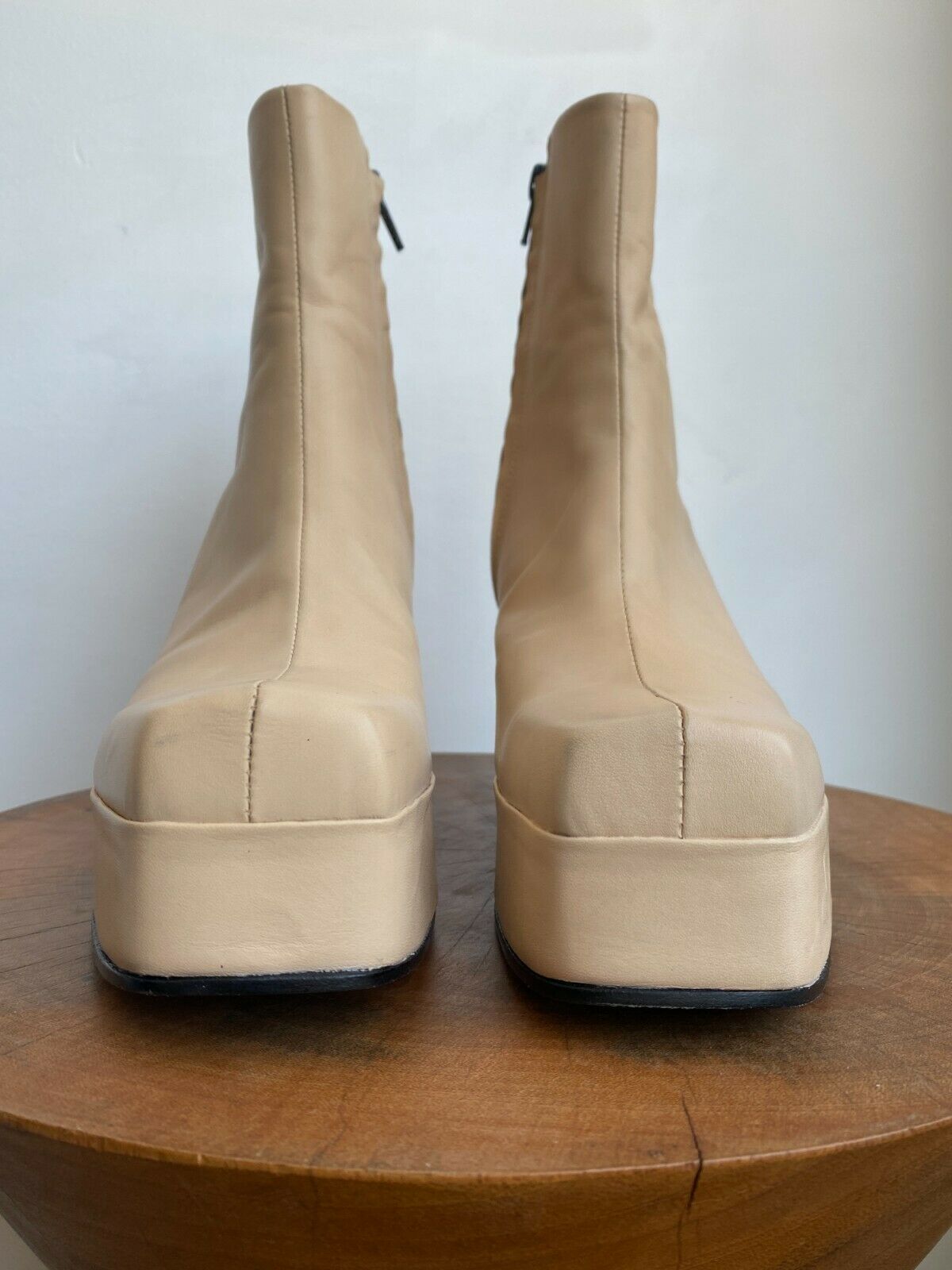BORDER PLATFORM ANKLE BOOT