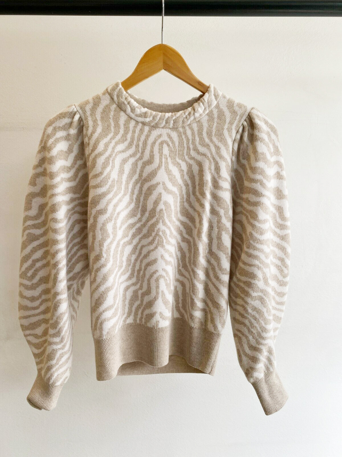 MASSEY ZEBRA PRINT SWEATER