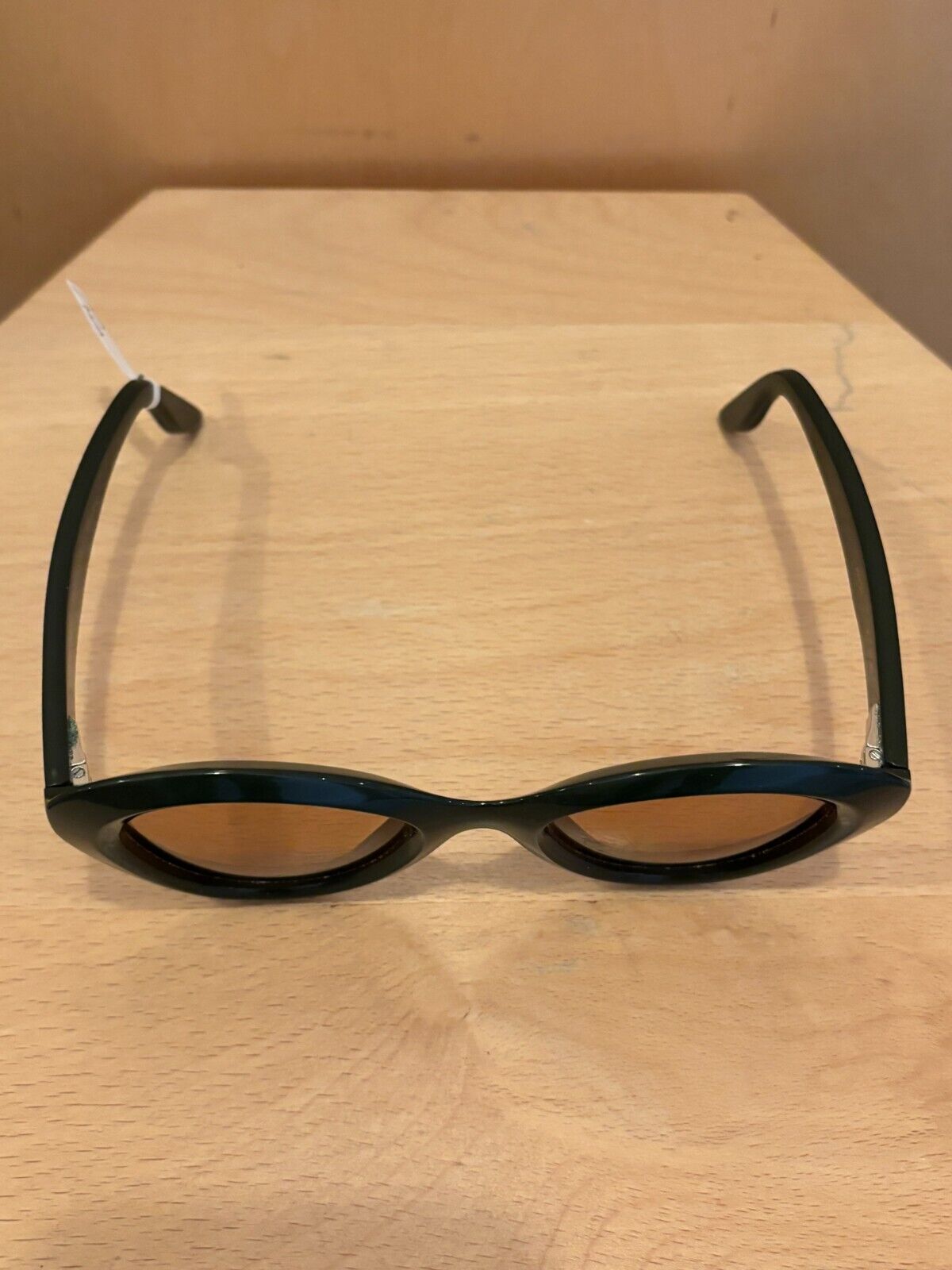 LAPIMA Rita Sun Green Yellow Frame Oversized Glasses Sunglasses