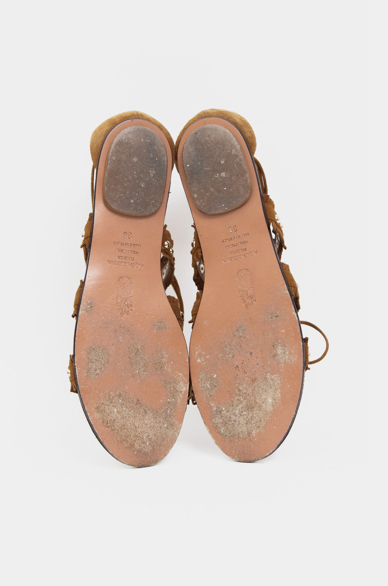 TULUM COGNAC SANDALS