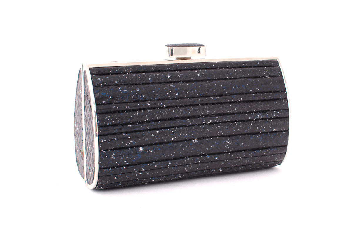 SALMON SKIN CLUTCH