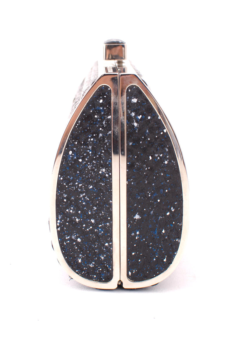 SALMON SKIN CLUTCH