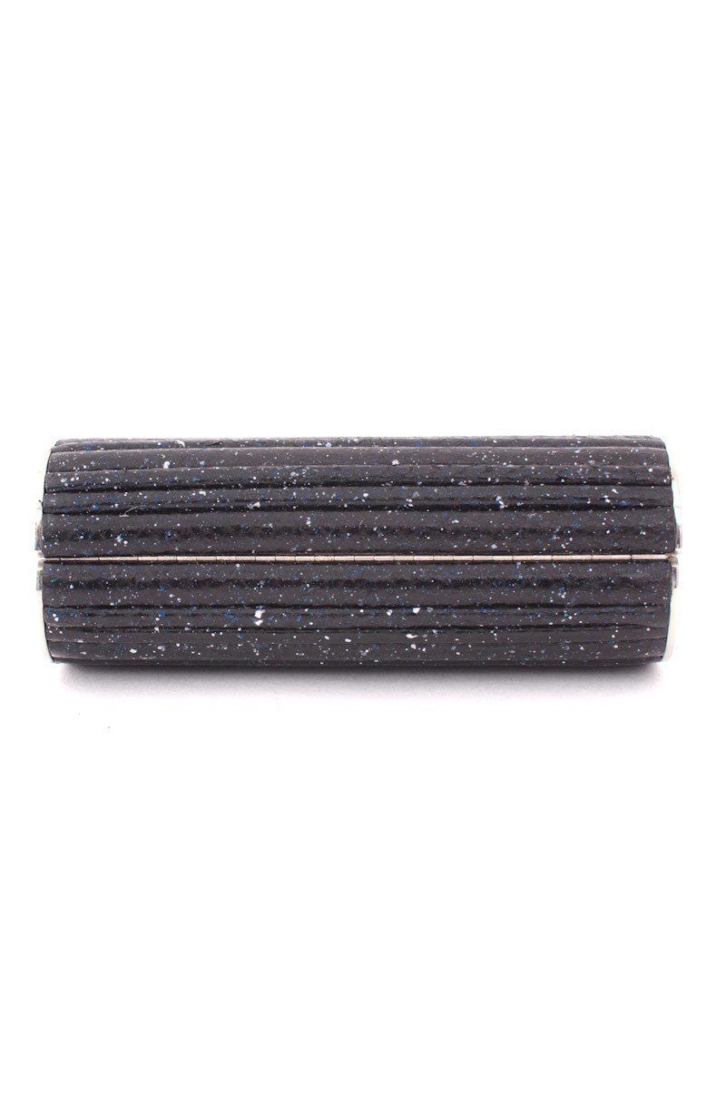 SALMON SKIN CLUTCH