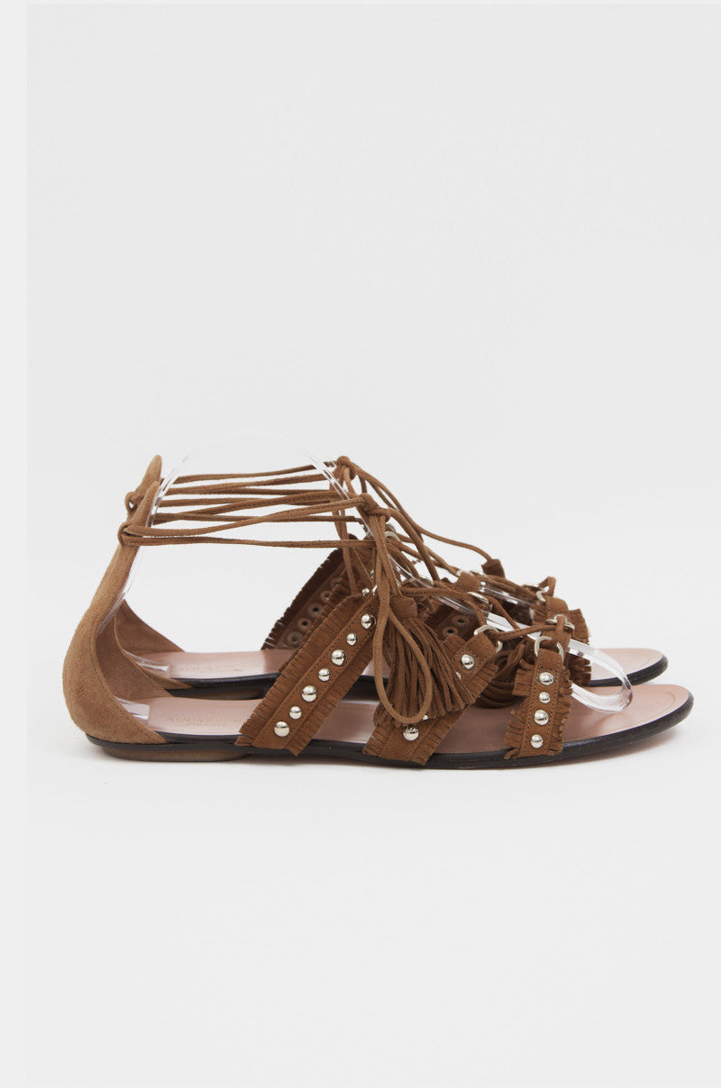 TULUM COGNAC SANDALS