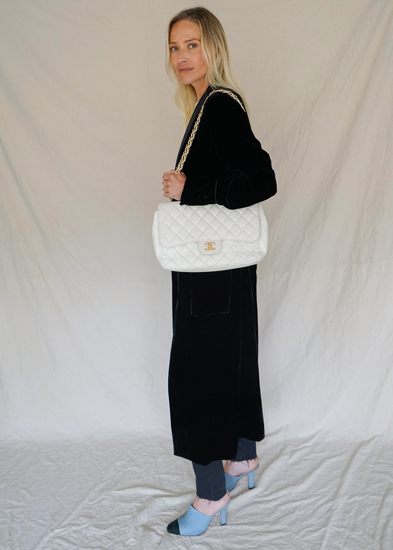 CLASSIC CAVIAR SINGLE FLAP BAG