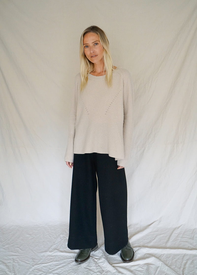 CASHMERE WOOL SWEATER