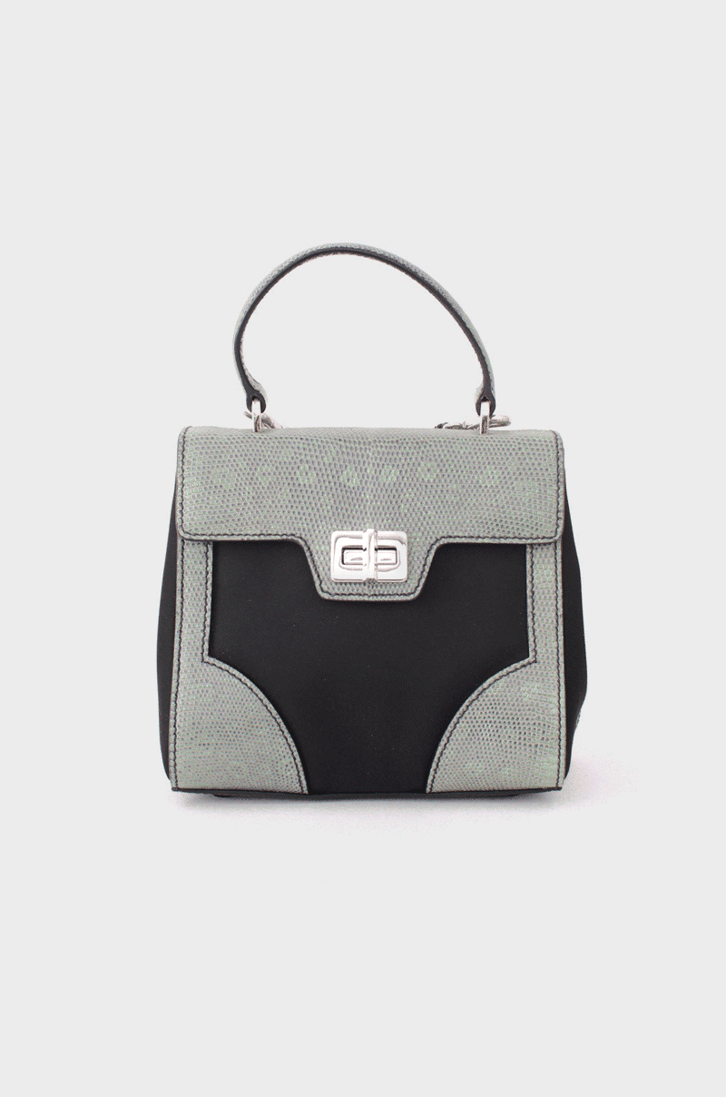 LIZARD EMBOSSED PURSE