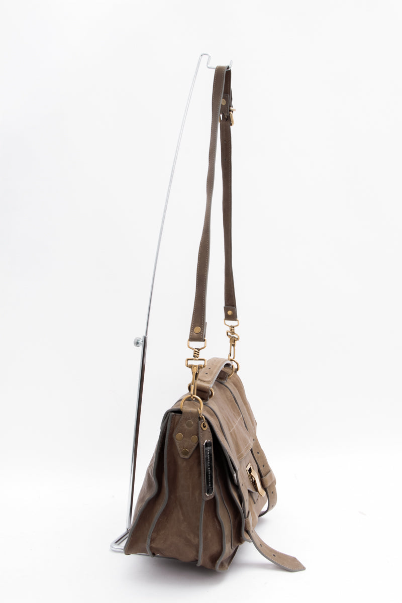 MEDIUM TAUPE PS1 BAG