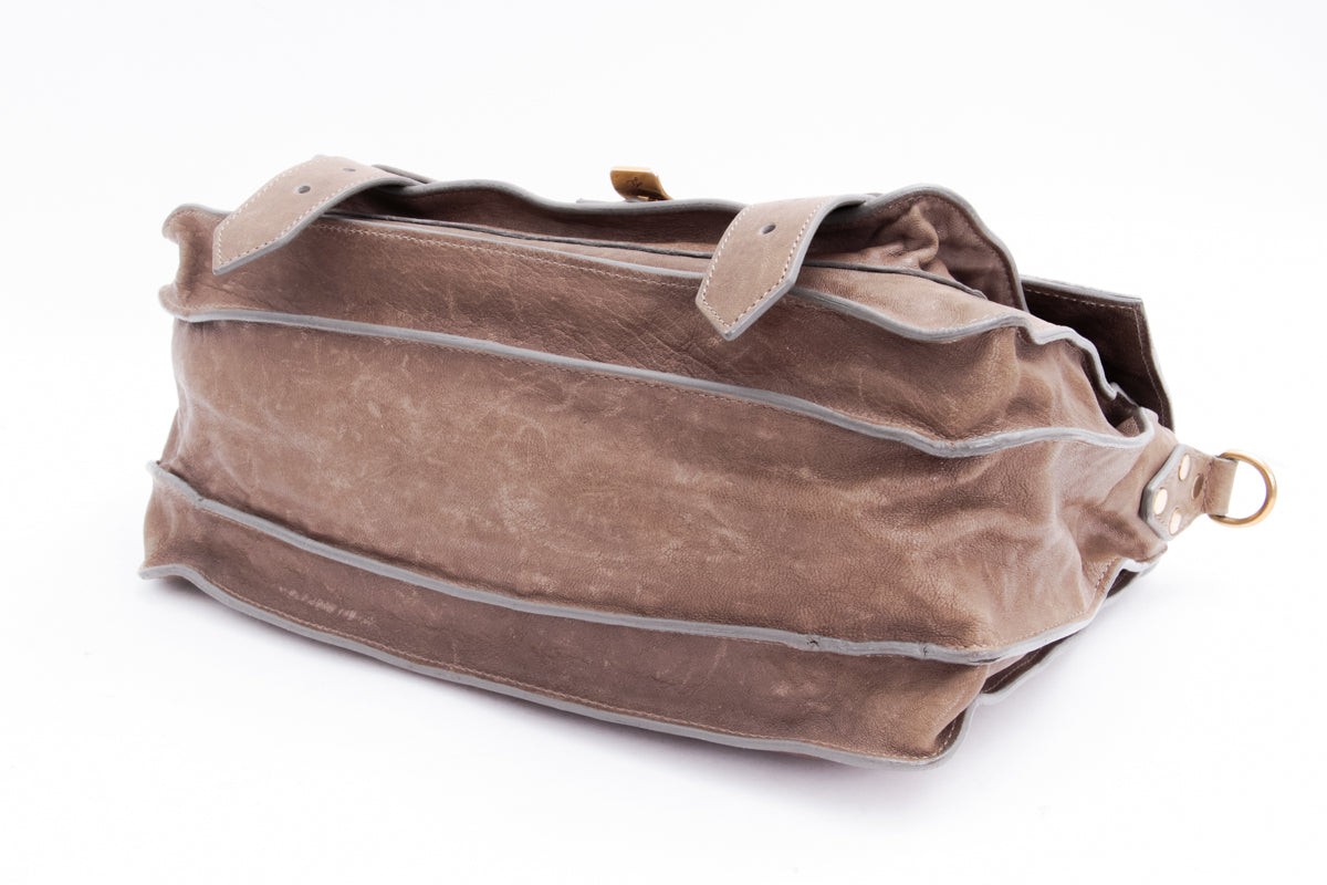 MEDIUM TAUPE PS1 BAG