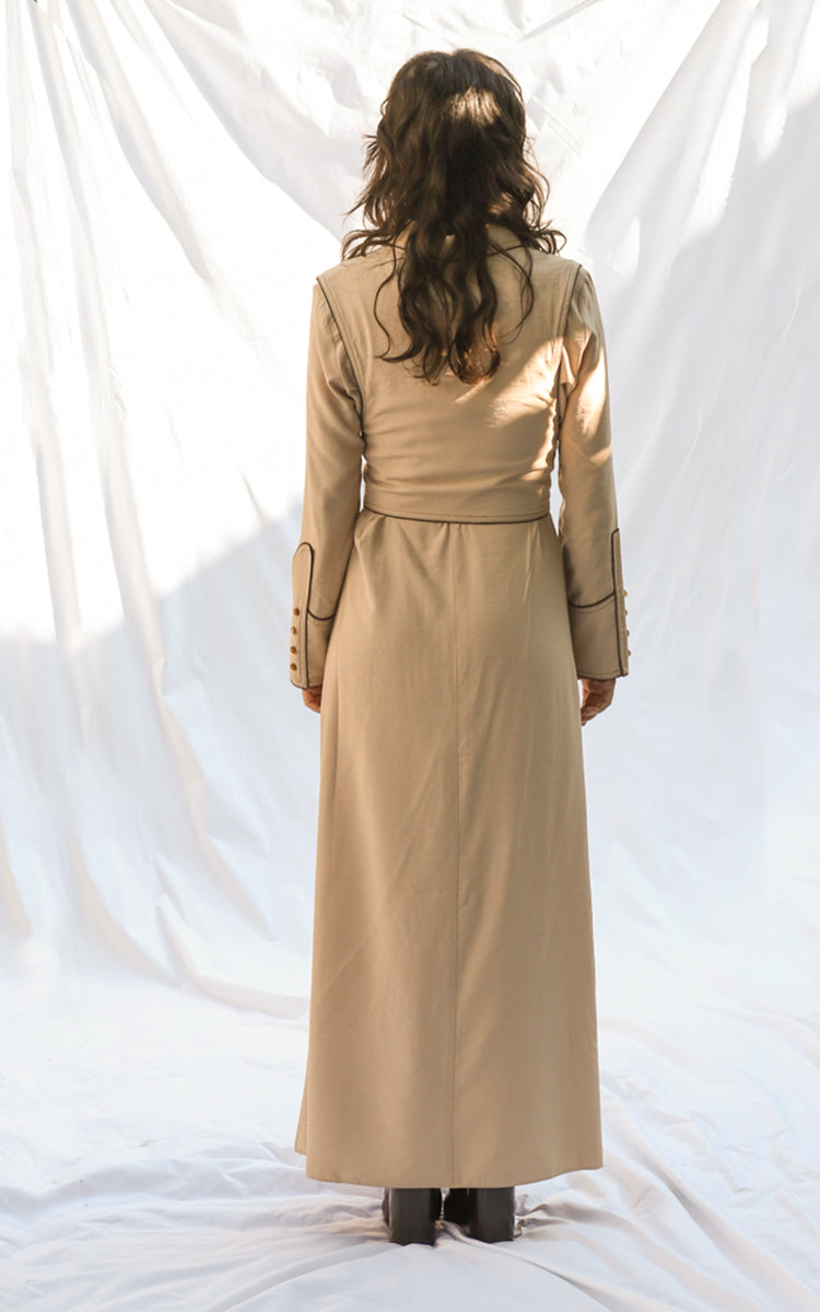 PARX WESTERN MAXI DRESS