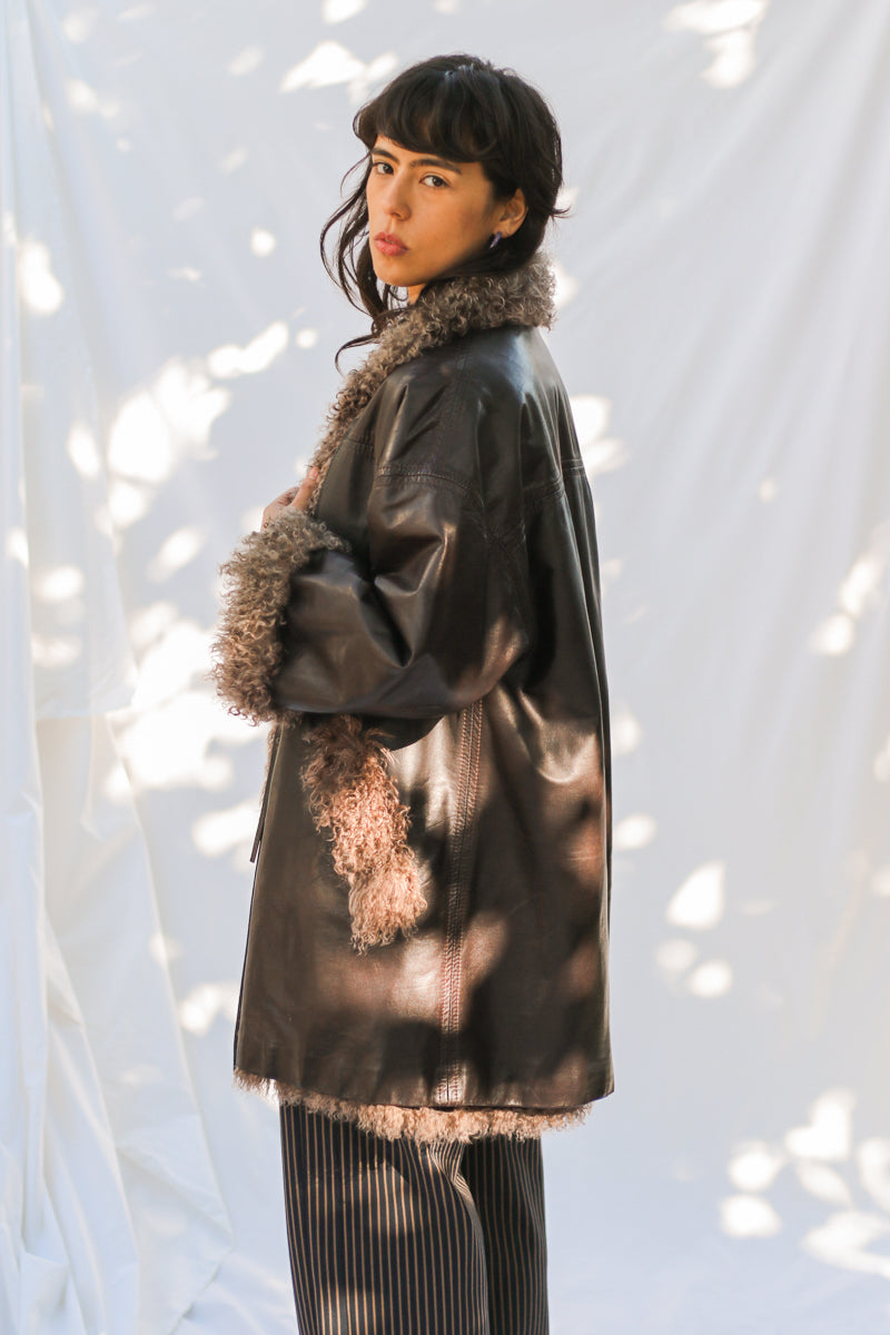 VINTAGE REVERSIBLE COAT