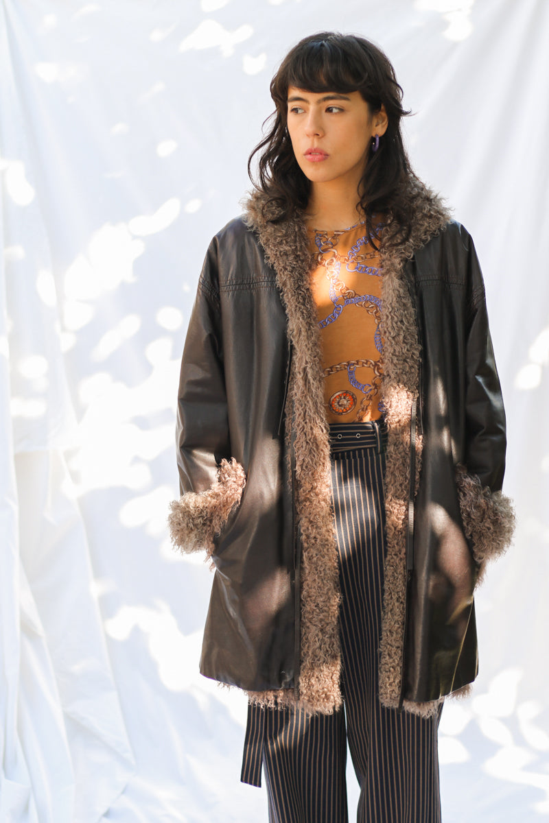 VINTAGE REVERSIBLE COAT