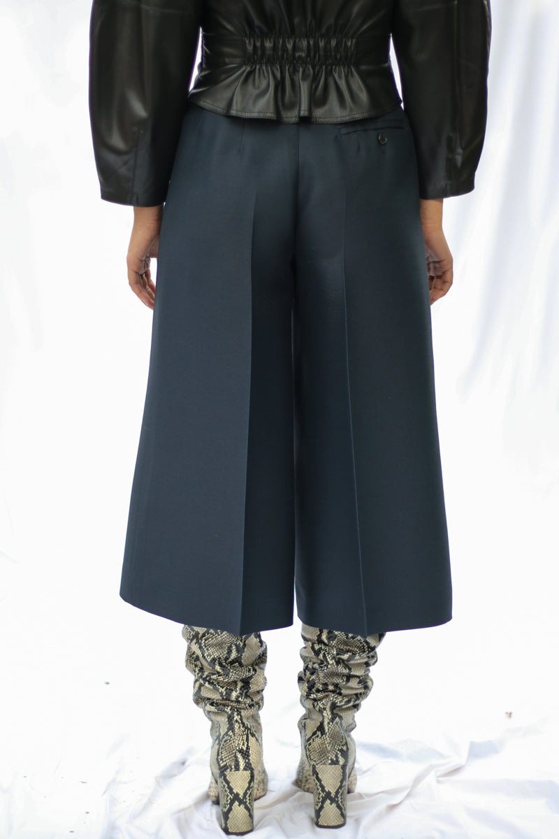 SILK WIDE LEG CULOTTE