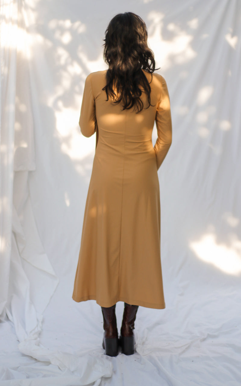 YASMIN JERSEY MIDI DRESS