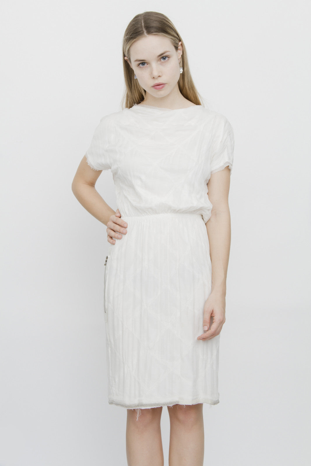 QUILTED DRESS