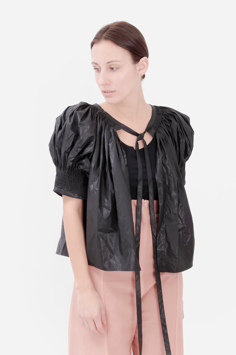 TIE NECK BLOUSE