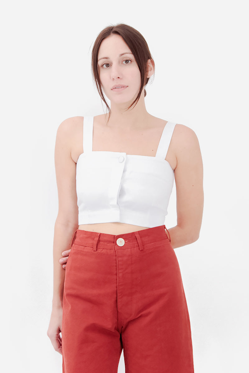 COTTON CROP TOP
