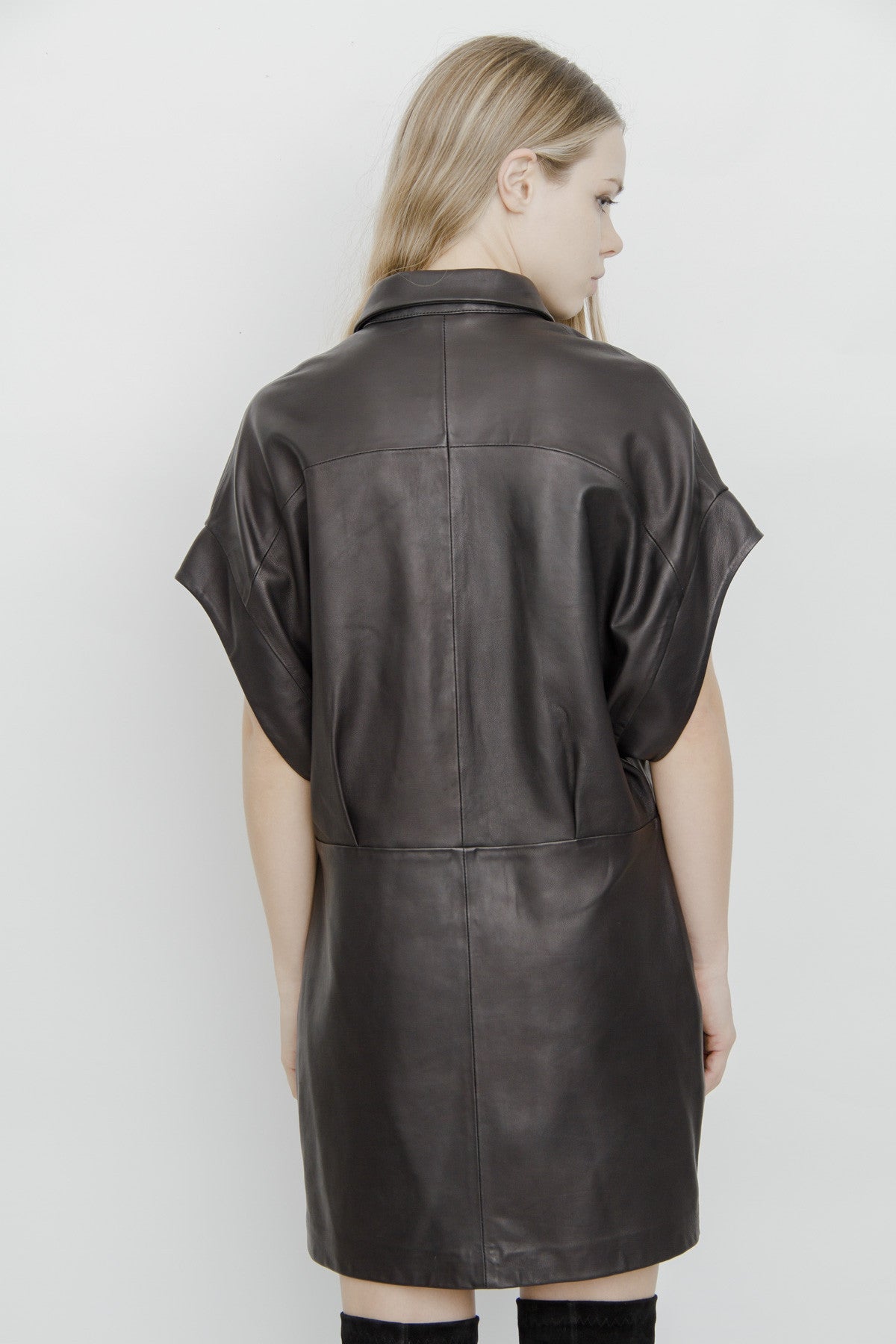 ZAMA LEATHER DRESS