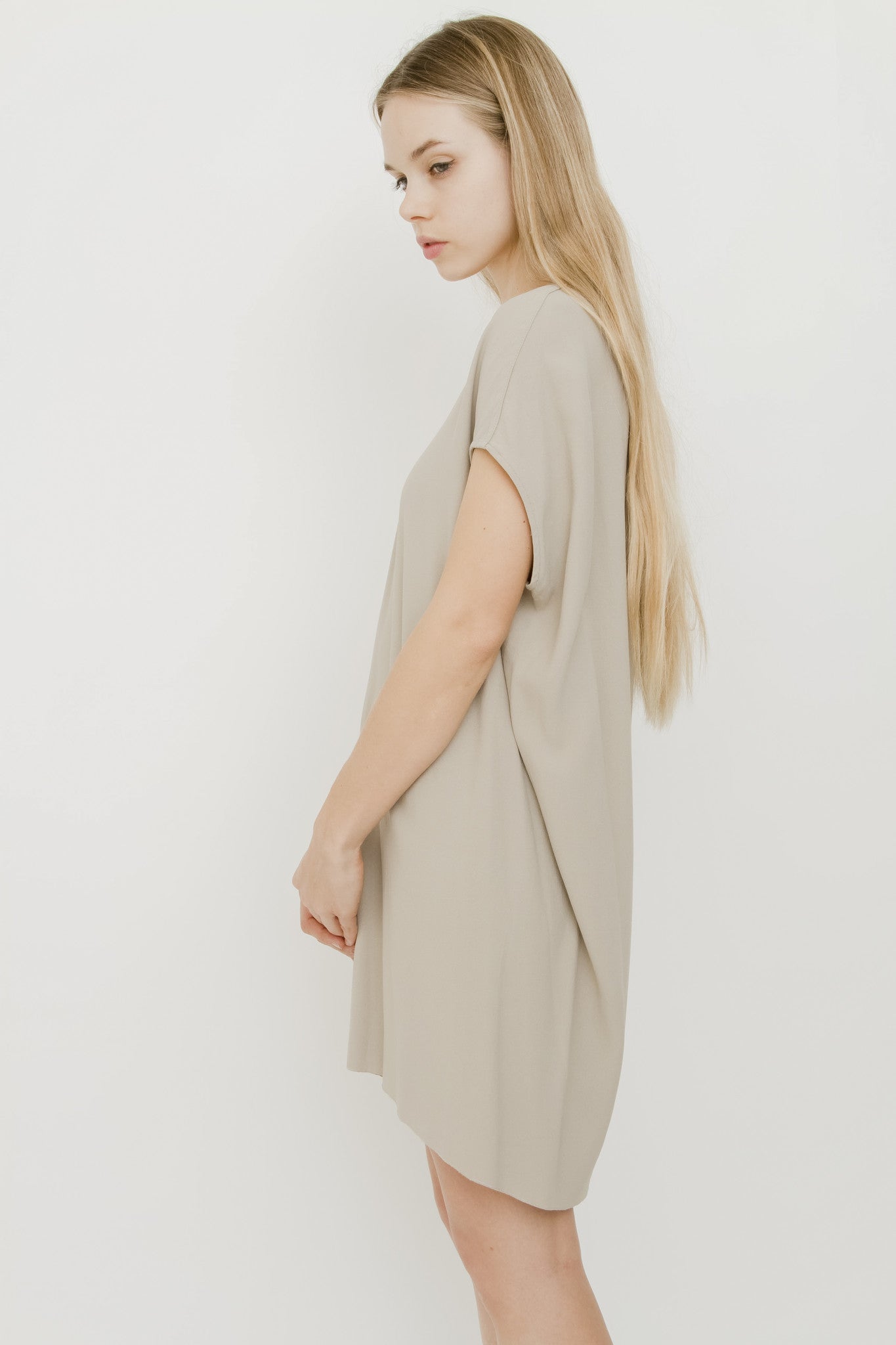MOUNTAIN FW 12 DRAPED DRESS