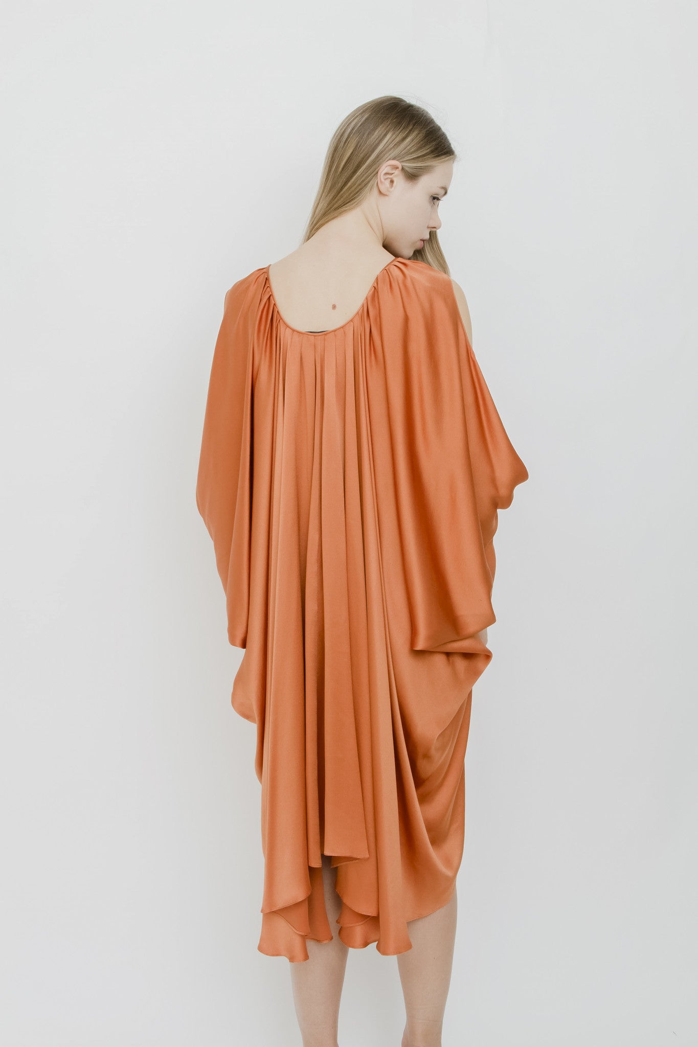 VINTAGE DRAPED DRESS