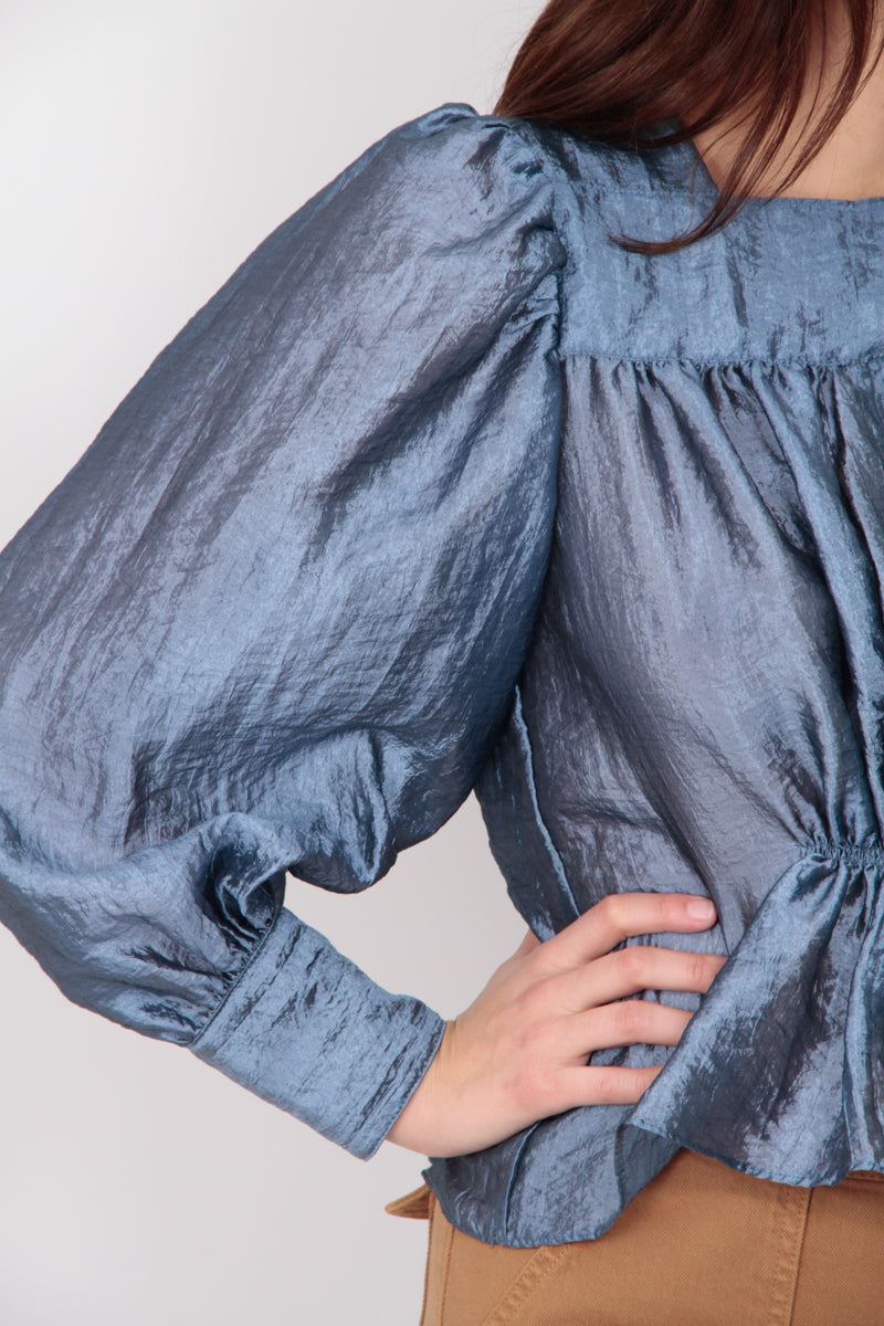 ALLEGRA SATIN TOP
