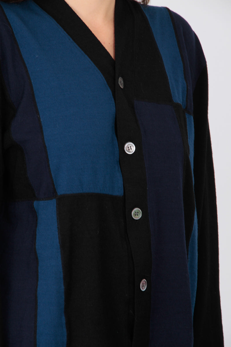 VINTAGE PATCHWORK CARDIGAN
