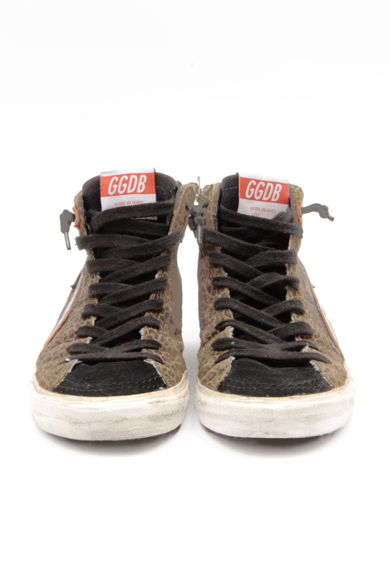 SLIDE LEOPARD HIGH TOPS