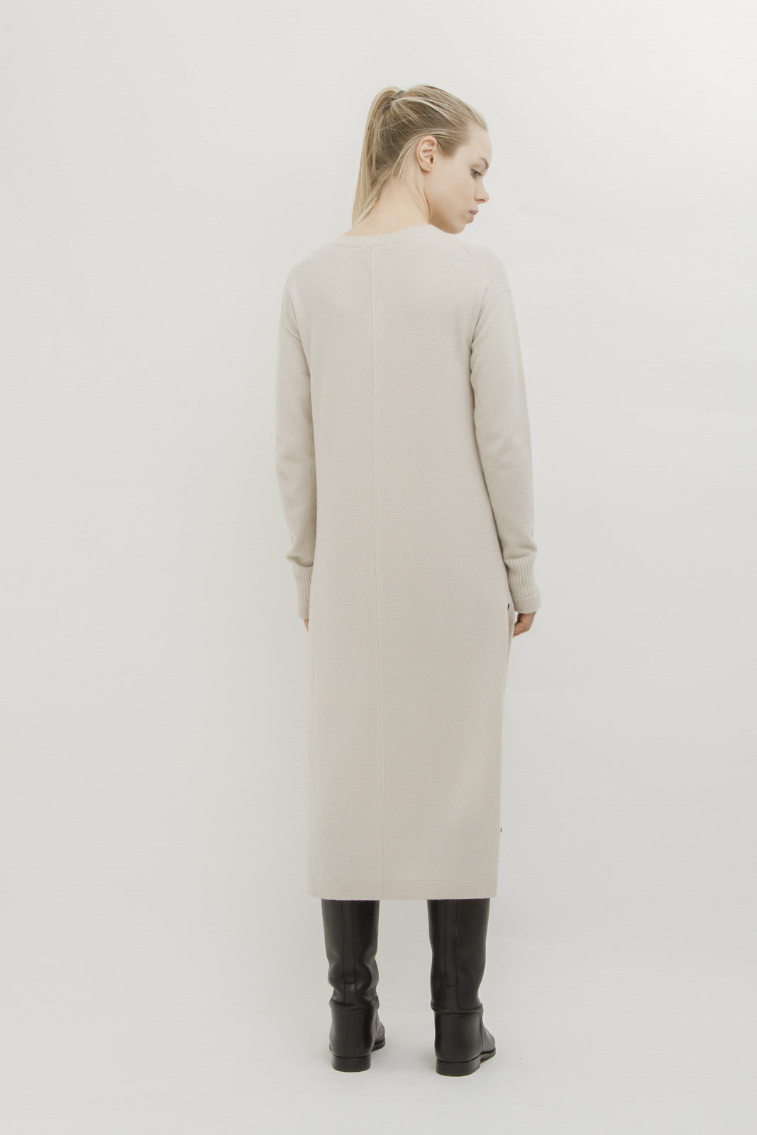 CASHMERE SWEATER DRESS