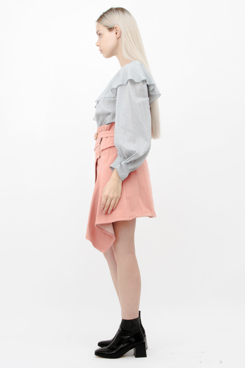 EYDIE ASYMMETRIC SKIRT WITH TAGS