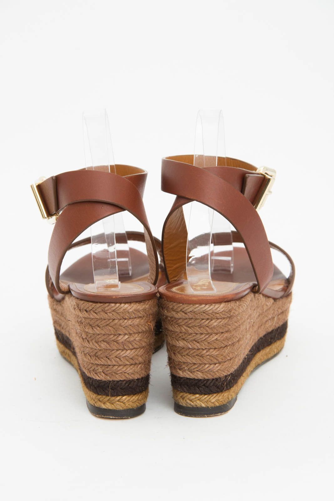 LEATHER ESPADRILLES