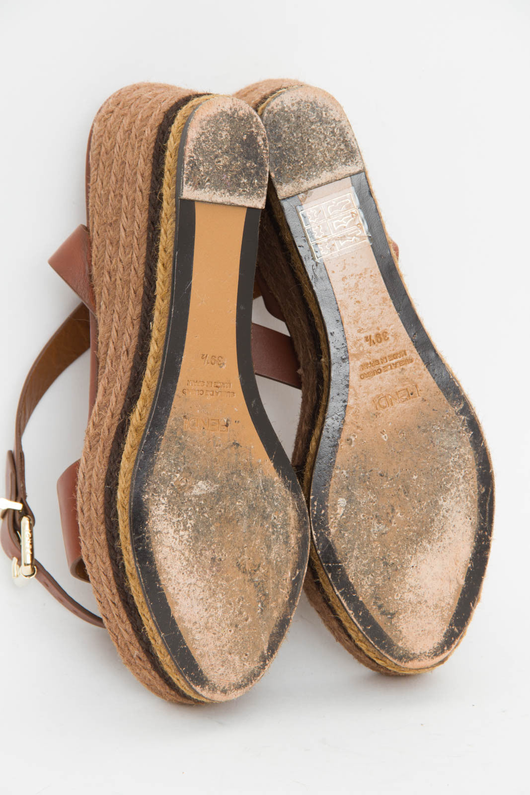 LEATHER ESPADRILLES